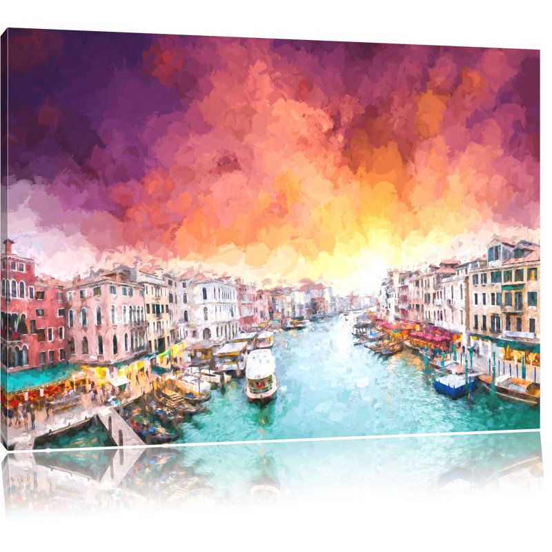 East Urban Home Venice Wall Art on Canvas Wayfair.co.uk